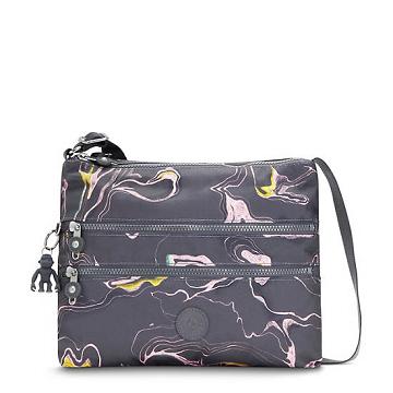 Kipling Alvar Printed Crossbodytassen Grijs Gekleurd | NL 2147OK